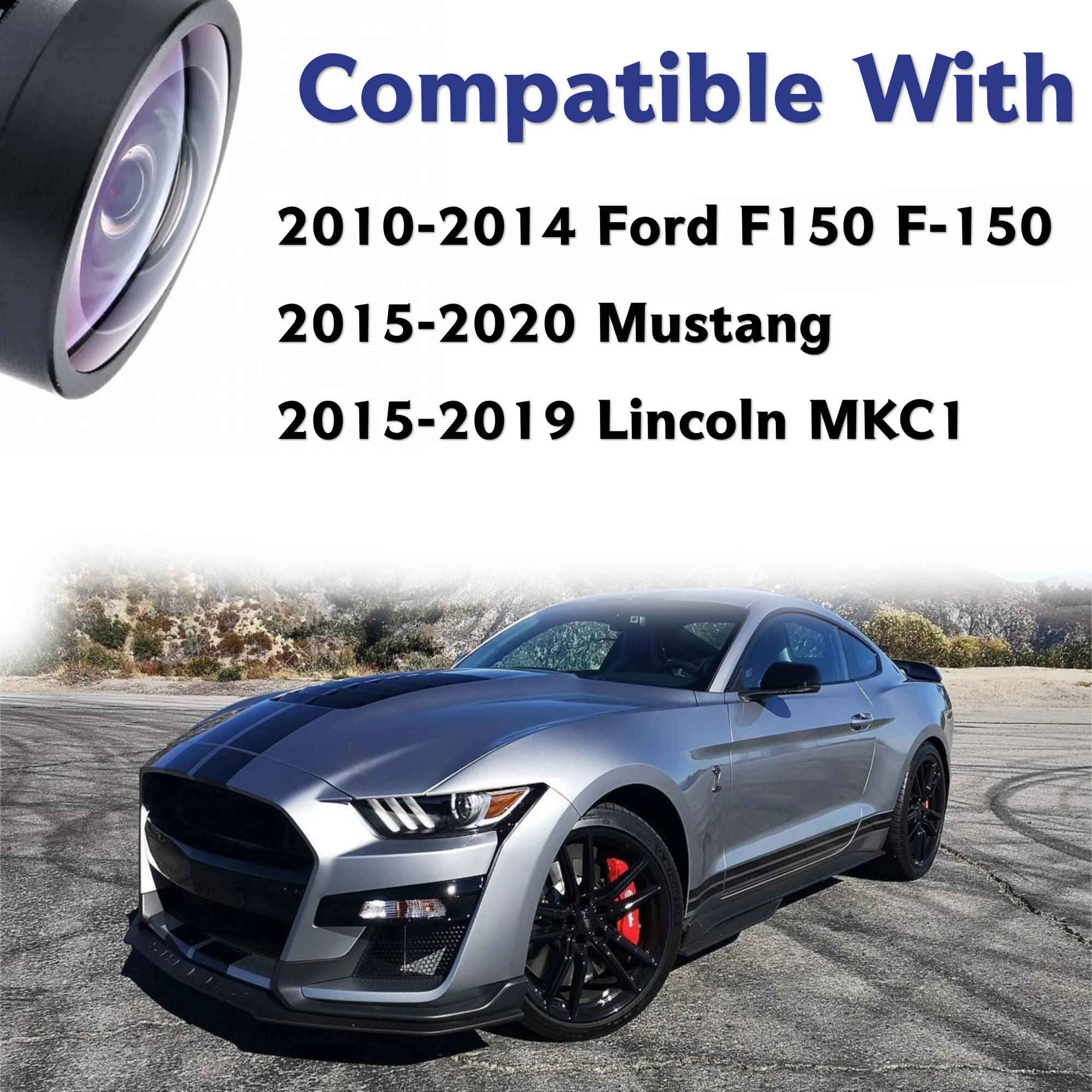 Фото Камера заднего вида для Ford F150 2011-14, Mustang, Lincoln MKC 2015-2019, камера заднего хода, камера парковки EL3Z-19G490-D BL3Z-19G490-B №2