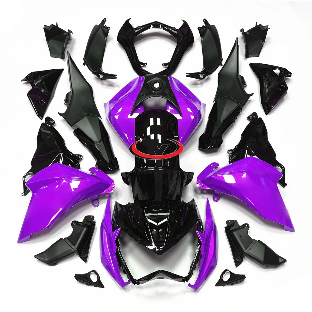 

Full Fairing Kit Bodywork Cowling For Z800 z800 2013-2014-2015-2016 Solid Bright Black Purple ABS Injection Accessories