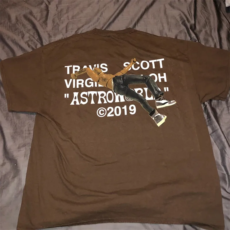2019 год футболки Astroworld для мужчин и женщин Трэвис Скотт виргил abloh 1:1 лучшее