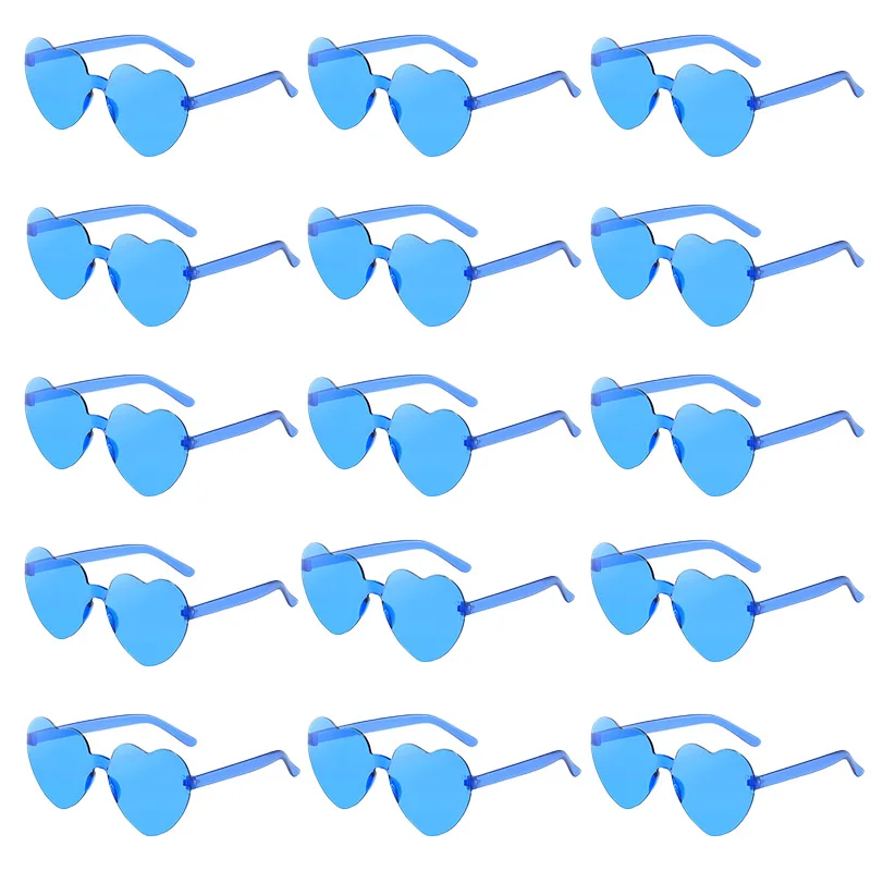 

Пластиковые солнцезащитные очки в форме сердца