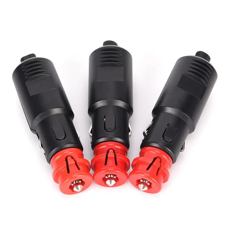 

1pc Universa 12V-24V car Cigarette Lighter Plug Socket Power Plug Connection Male Adaptor Hot