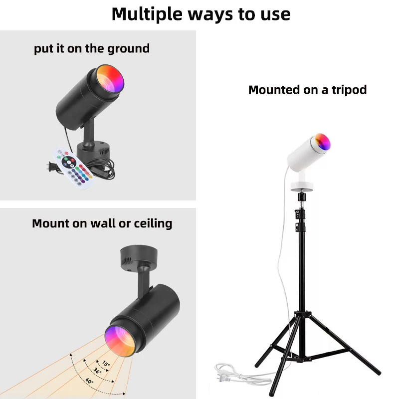 Лампа для потолочного светильника трек RGB строковый светильник 20 Вт/24 Вт