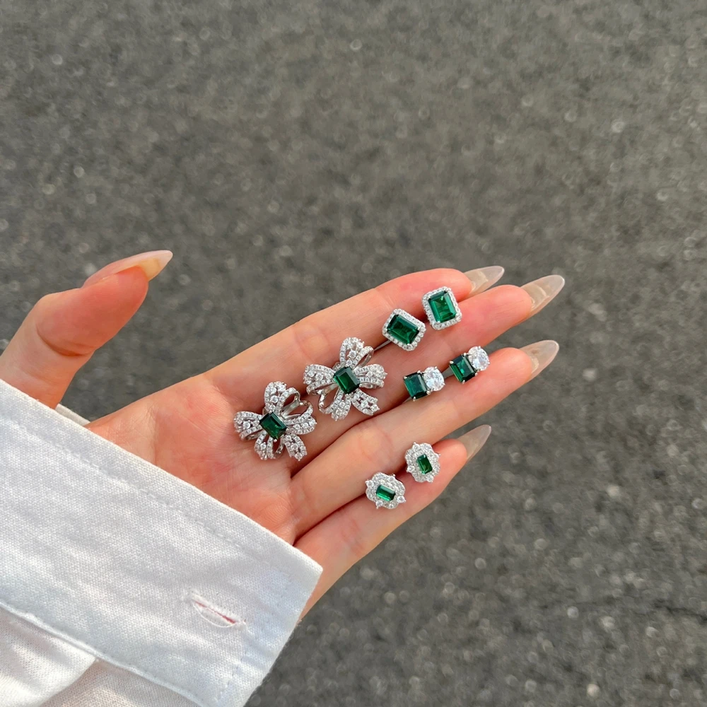 Vinregem Lab Created изумрудный цитрин высокоуглеродистый бриллиант драгоценный камень