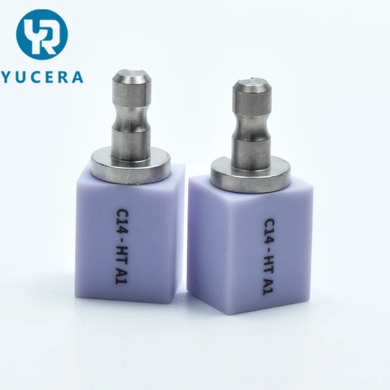 Natural Color Yucera C14 LT Press Ingots Glass Ceramics Dental Material for CAD/CAM System