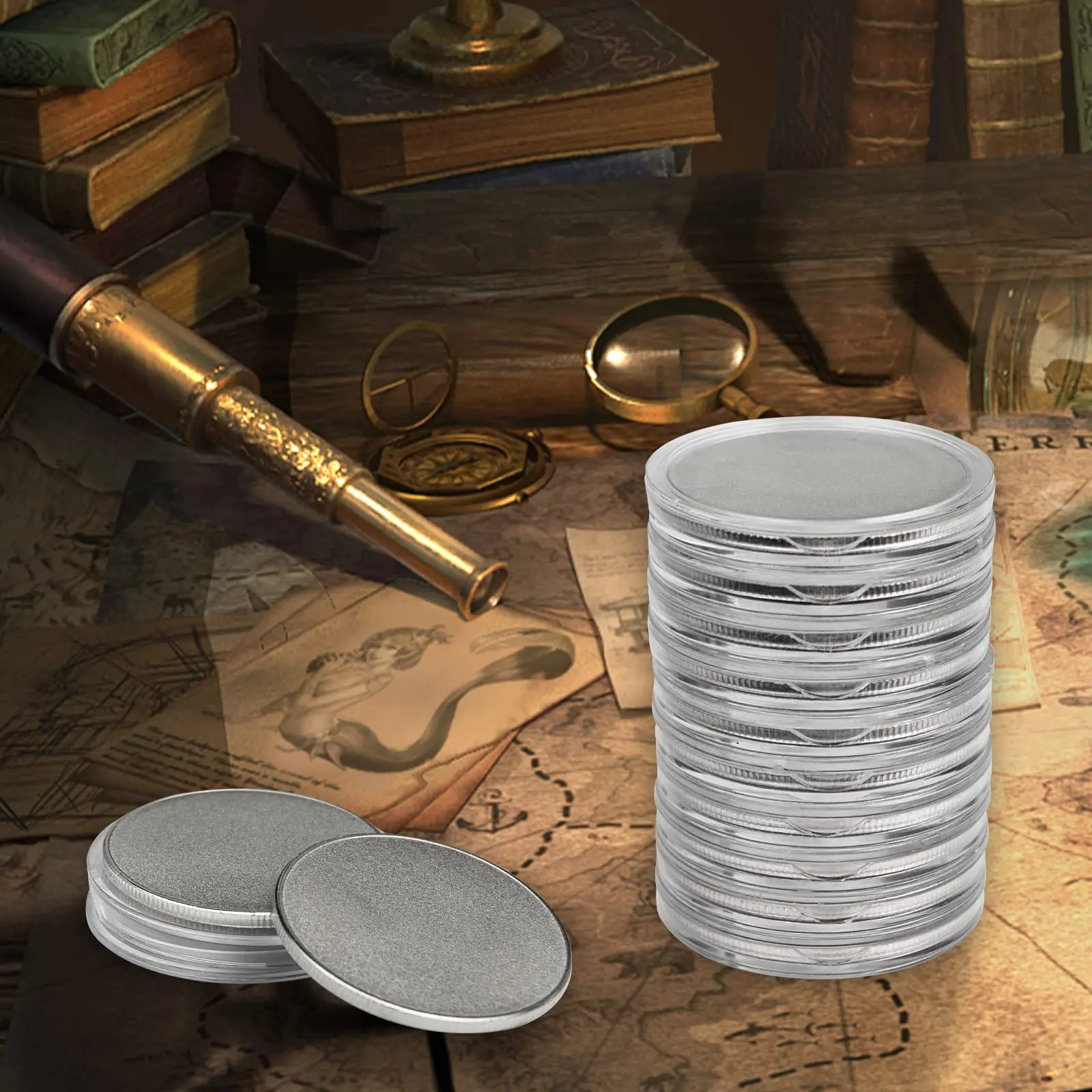 1/5/10/20 шт. пустая медаль для монеты вызова Co2 лазерная гравировка пустые твердый