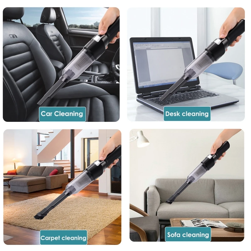 Бытовая техника автомобильный беспроводной мини-пылесос мощный циклонный