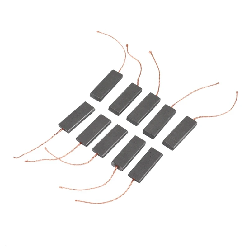 

10 шт., сменные угольные щетки для стиральной машины, 5 х13, 5 х40 мм