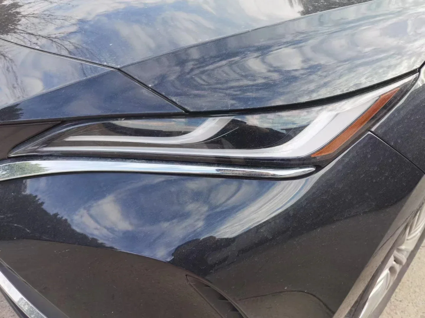 Высококачественный головной фонарь стильное украшение белый ABS хромированный