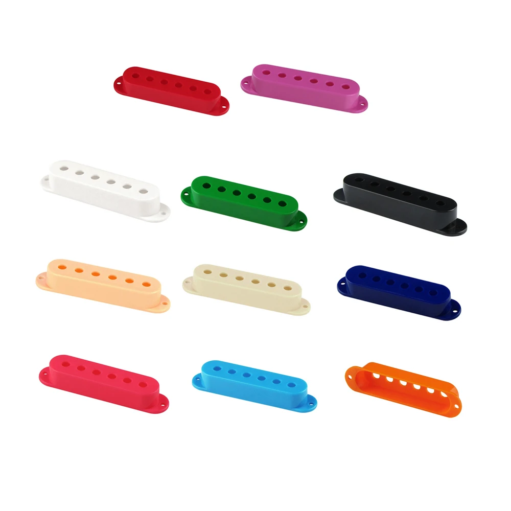 

Набор из 3 крышек для гитарного звукоснимателя, 48/50/52 мм, анатомический корпус с одной катушкой для Strat с одной катушкой, детали для басов, аксессуары, детали инструмента