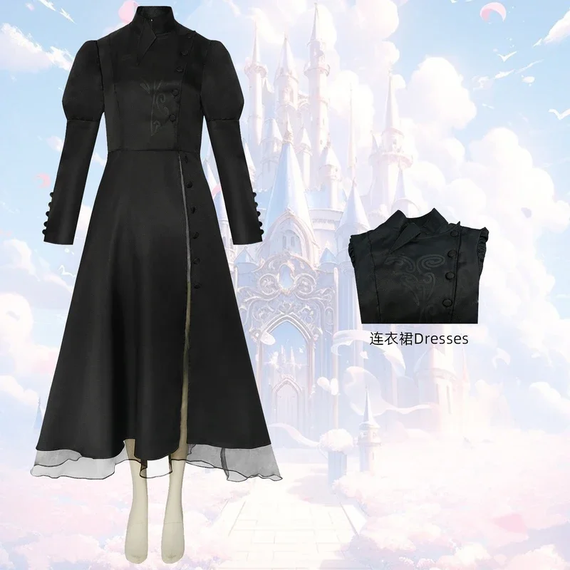 Волшебный костюм злой ведьмы для Хэллоуина женский волшебник Эвба карнавальный