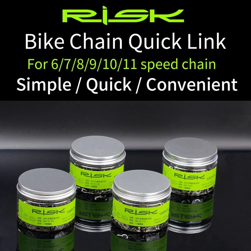 

5 Pair Bicycle Chain Magic Buckle Quick Disassembly Link for 6/7/8/ 9 10 11 12 Speed Connector Joints Buttons Mountain Road Bike