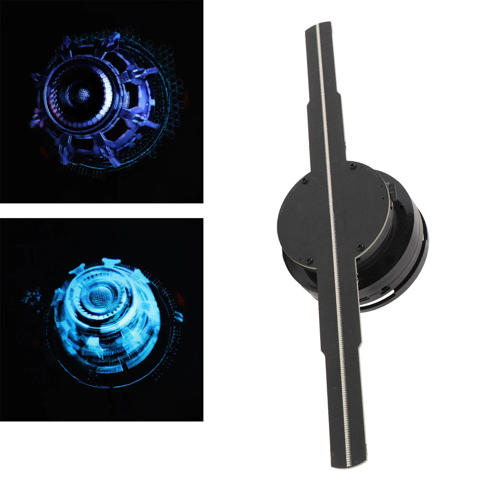 3D голограмма вентилятор профессиональный 256 световые бусины высокого разрешения