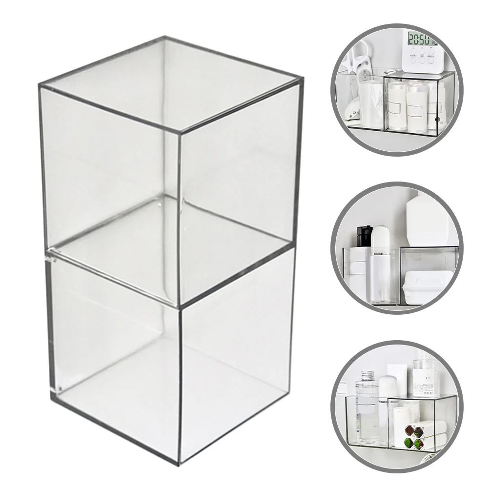 

Столик-органайзер для туалетного столика, настольная коробка для хранения, макияж, домашний питомец, офис, для детей