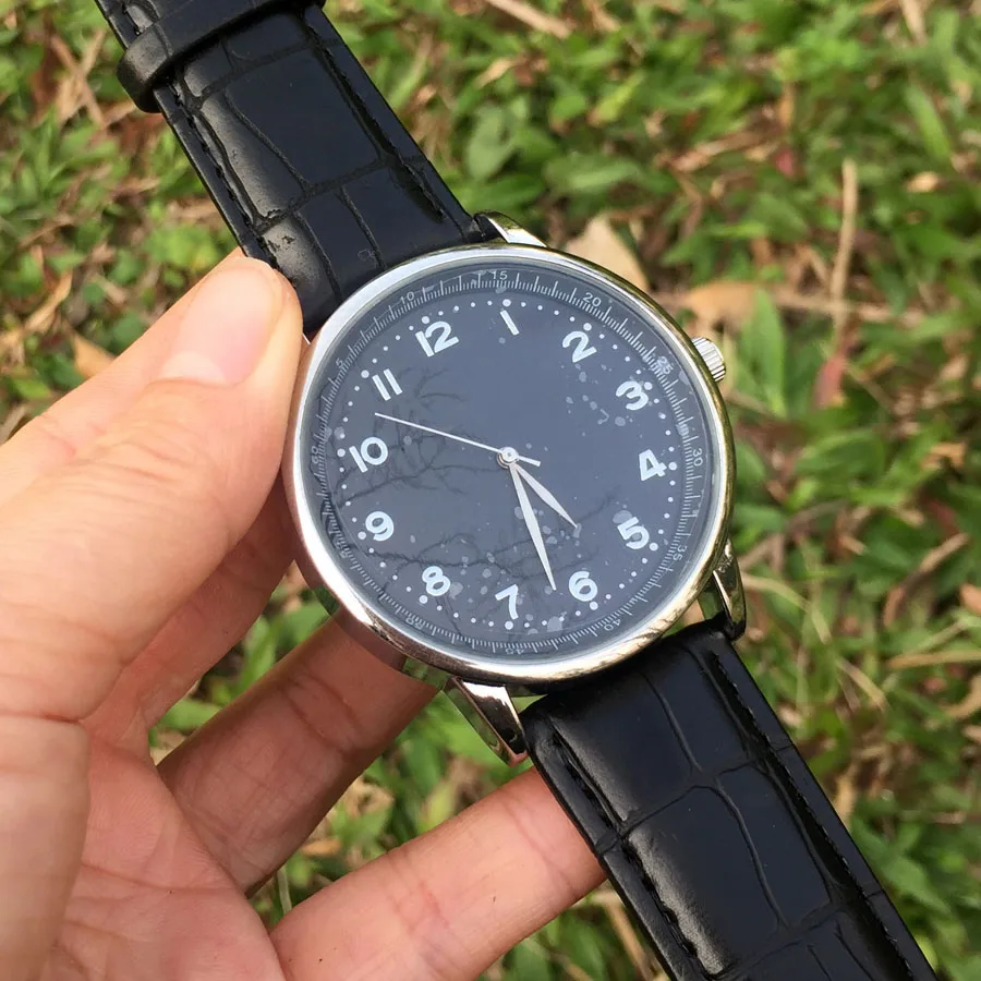 

Brand Wrist Watches Women Men Luxury Casual Sport Leather Strap Quartz Clock a01