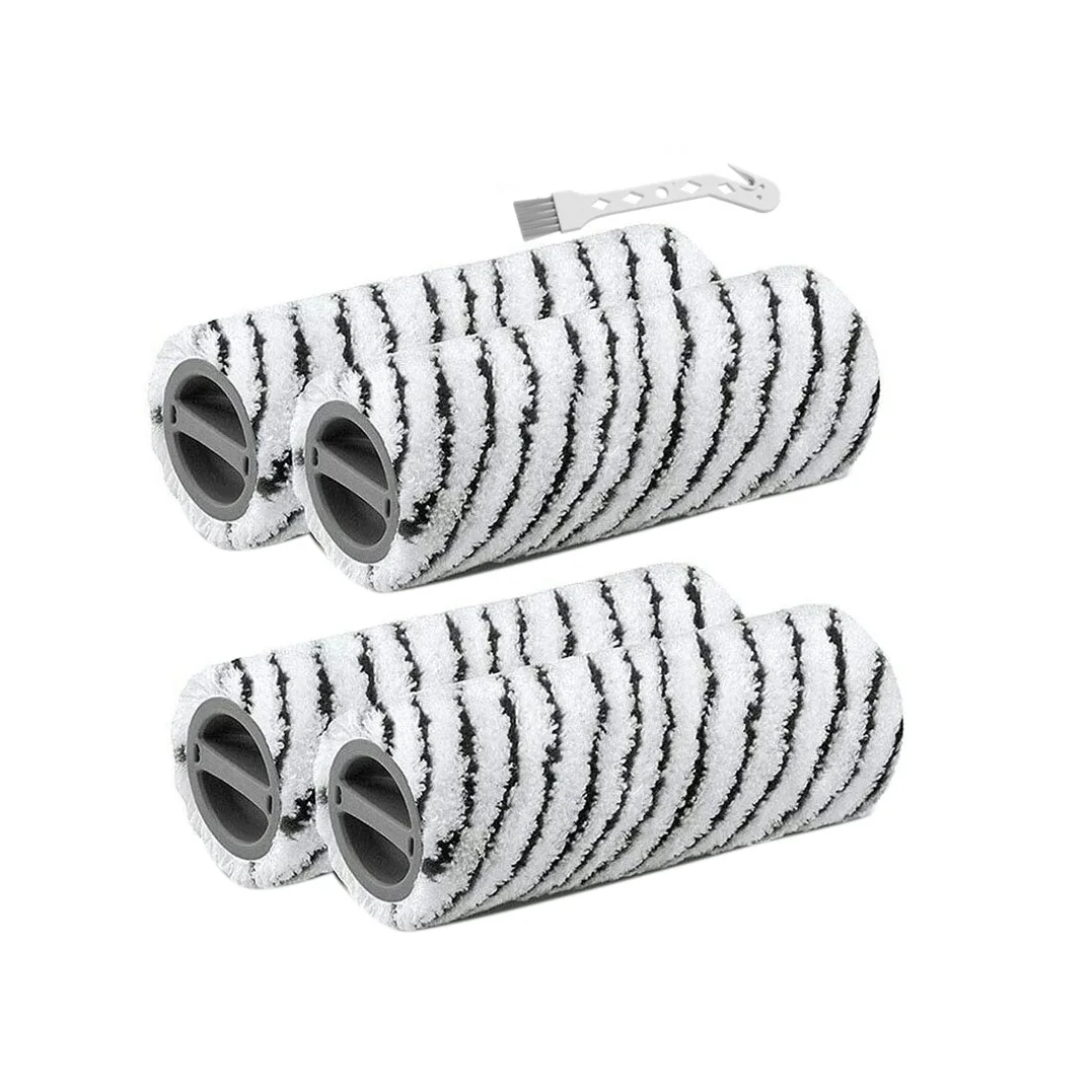 

4Pcs Stone Roller Brush for FC7 FC7 Premium FC5 FC5 Premium FC3 Cordless Floor Cleaner Parts