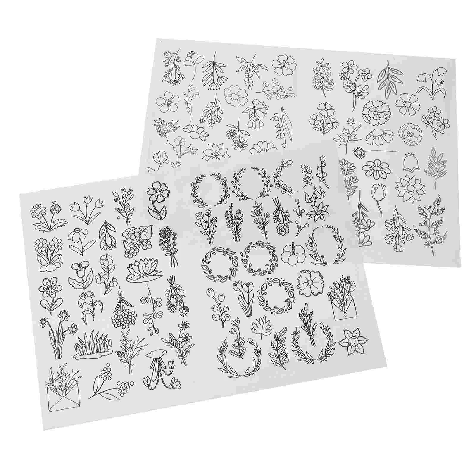 

Water Soluble Stabilizer Sewing Supplies Embroidery Stabilizers Stencils DIY Backing Alphabet