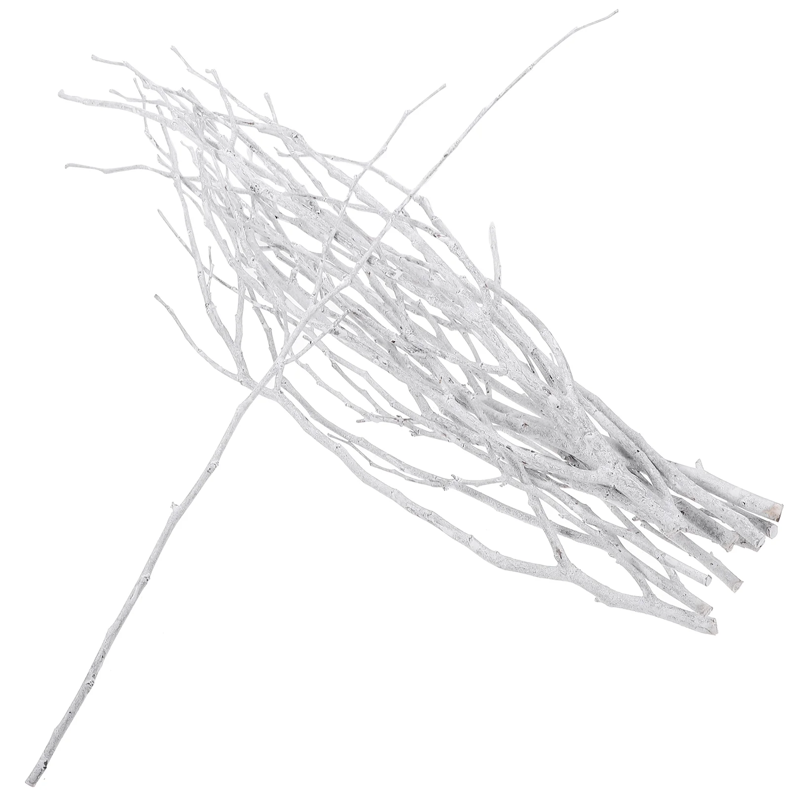 

10 Pcs 50 Cm Dried Twigs Astetic Room Decor Decorative Decorate Vases White Branches Wood Tree