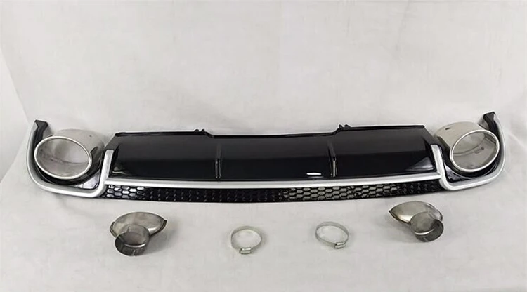 Рассеиватель RS4 подходит для audis A4 с настраиваемой линией выхлопных газов в стиле