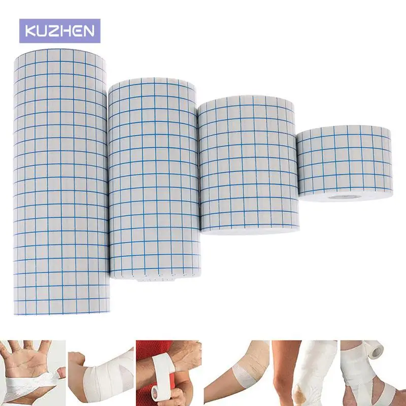 

1 Roll Medical Non-woven Tape Adhesive Plaster Breathable Patches Bandage First Aid Hypoallergenic Wound Dressing Fixation Tape