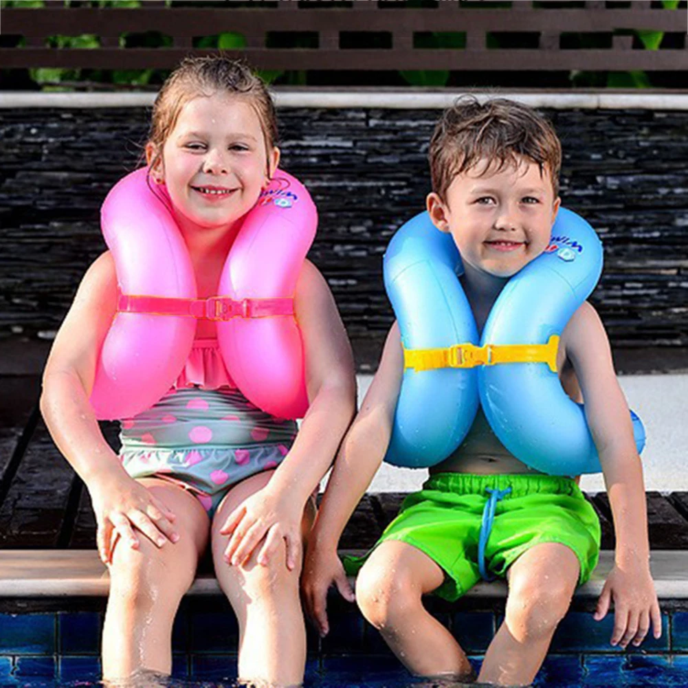 

Inflatable Floating Swim Arm Rings for Kids Adults Water Pool Swimming Laps Float Circle Buoyancy Safety Life Vest