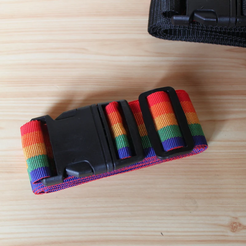 

Adjustable Luggage Strap Cross Belt Rope Packing Travel Suitcase Nylon Lock Buckle Strap Baggage Belts Camping Bag Accessories