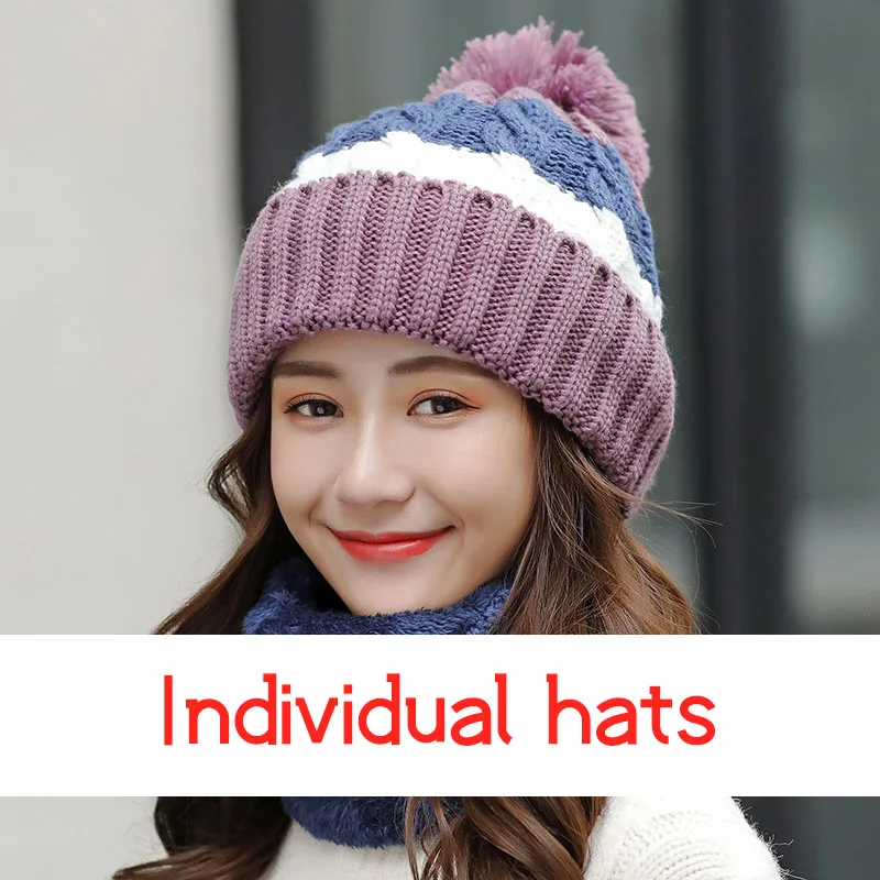 

2022 шапка женская осенне-зимняя шерстяная шапка плюс бархатная вязаная теплая шапка зимняя велосипедная ветрозащитная шапка защита ушей ша...