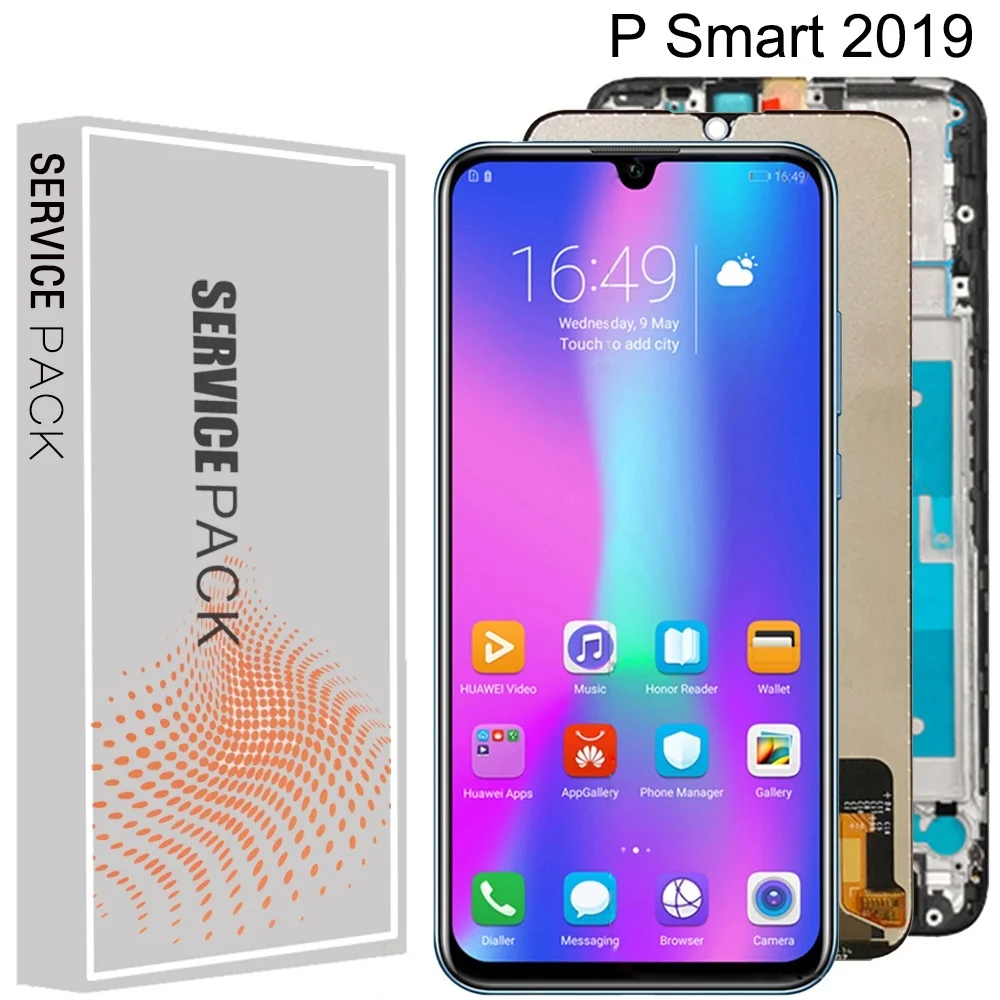 

AAA Quality LCD For Huawei P Smart 2019 LCD With Frame LCD Screen Display For P Smart 2019 LCD Screen POT-LX1 L21 LX3