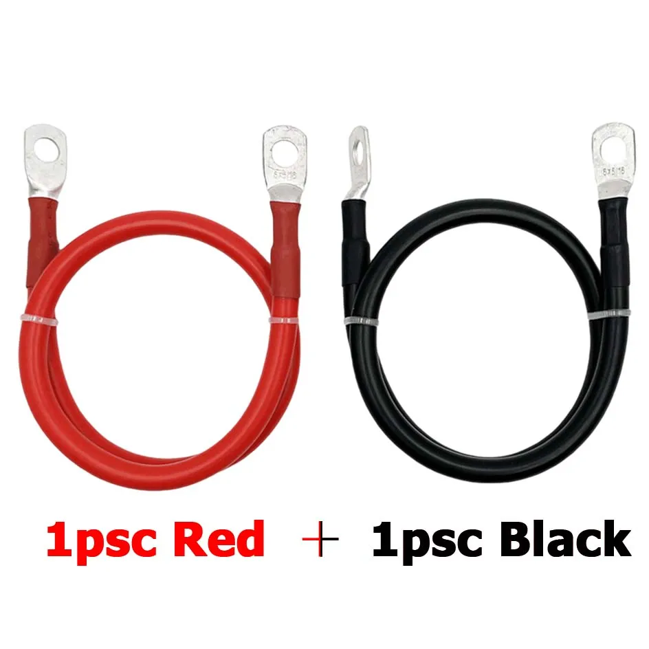 

Кабель для солнечной батареи 8 6 4 2 0 AWG Удлинительный кабель питания из луженой меди Автомобильный соединительный провод 20 см 30 см 50 см 100 см