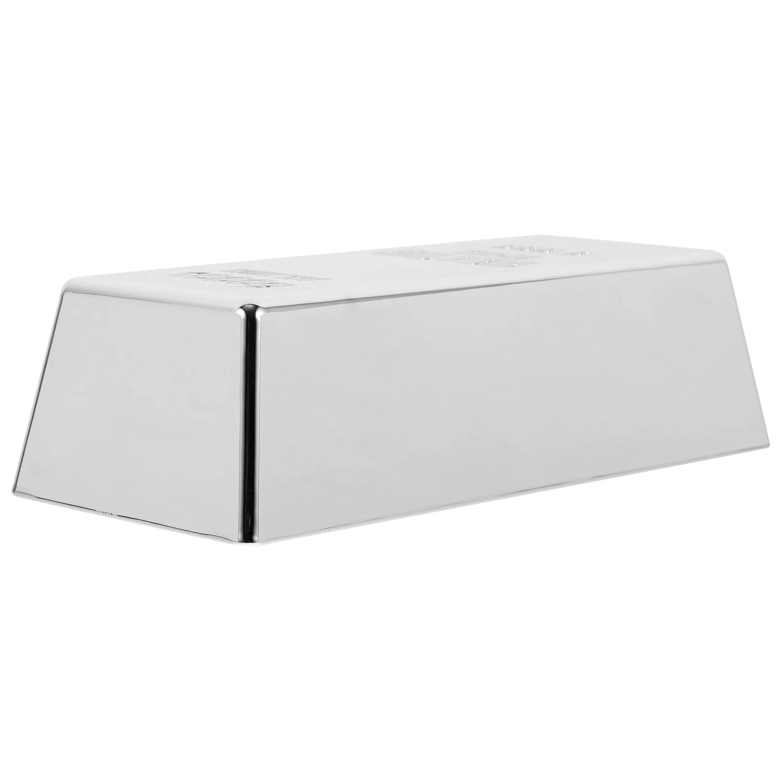 

Silver Brick Decoration Fake Silver Bar Interesting Silver Bar Model Stage Decoration