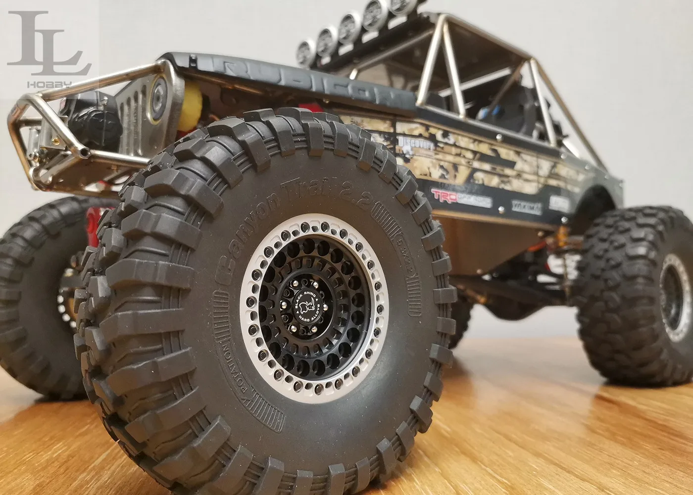 Металлическая Ступица колеса 2 дюйма для радиоуправляемых автомобилей 4 шт.