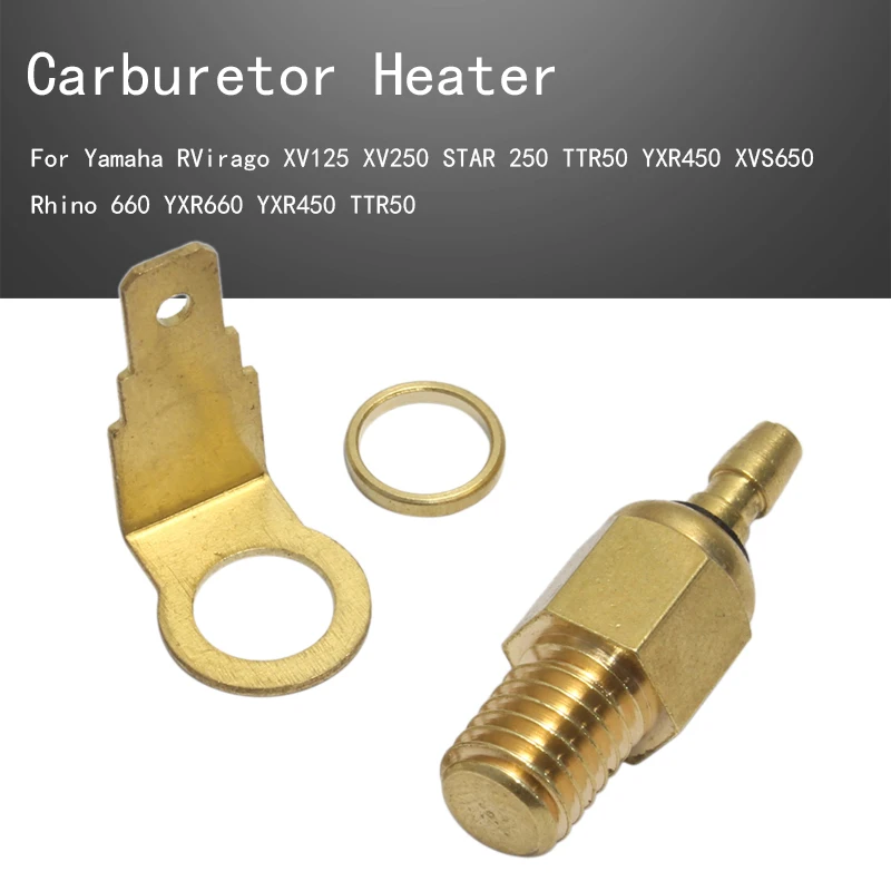 

Ремонт нагревателя карбюратора в сборе для Yamaha RVirago XV125 XV250 STAR 250 TTR50 YXR450 XVS650 Rhino 660 YXR660 YXR450 TTR50