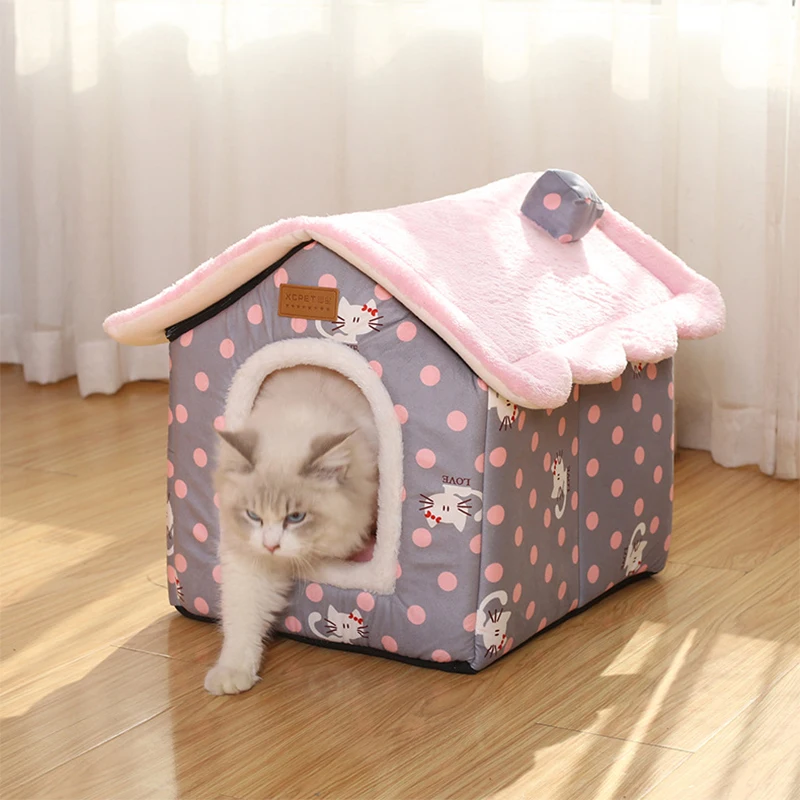 

New creative pet accessories nest removable and washable house type cat litter cat kennel enclosed house house pet supplies avai