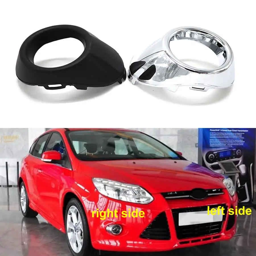 

Для Ford Focus 2012 2013 2014 автомобильные аксессуары передняя противотуманная фара рамка Модифицированная передняя противотуманная фара крышка де...