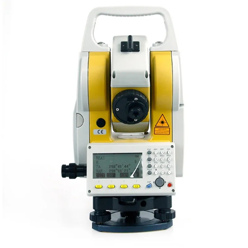 

Total station Leica style surveying instrument geodetic prism