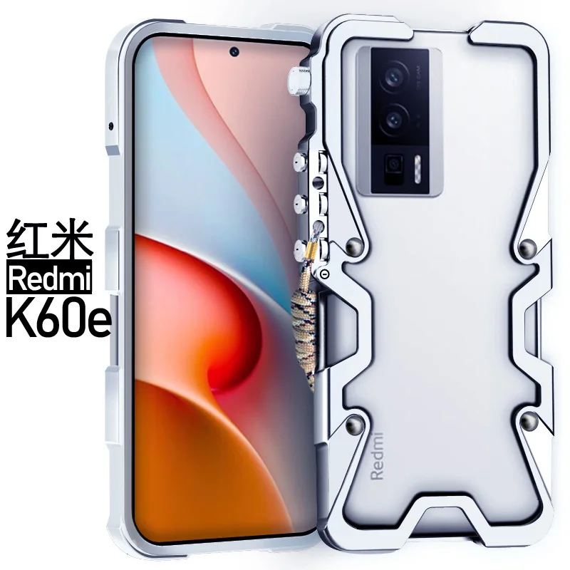 Роскошный армированный металлический алюминиевый чехол для телефона бампер Xiaomi