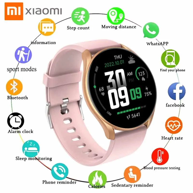 

XIAOMI GTR1 New Smart Watch Woman Support Hebrew Heart Rate Monitoring Luxuriou Answer Call Dial Call Sport Smartband Watch