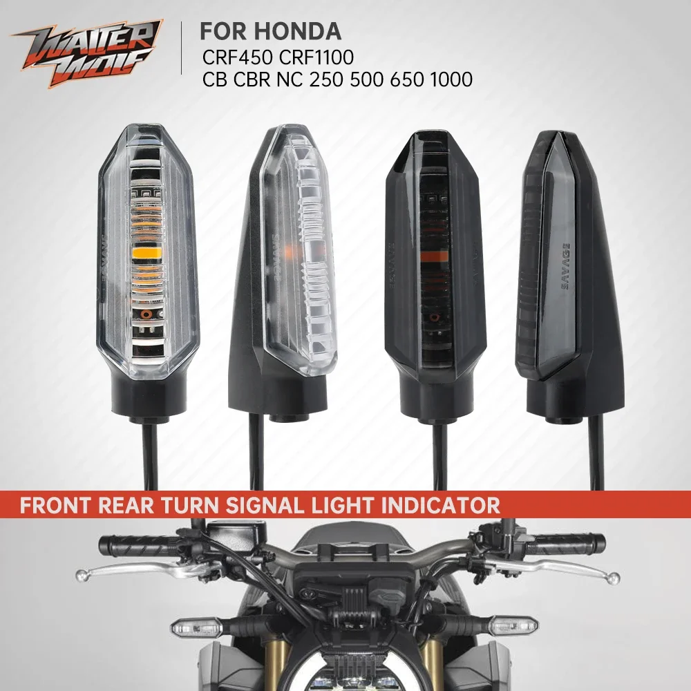 

LED Turn Signal Light For HONDA CRF 450L 1000 1100 CRF450 FORZA 750 NC750X ADV 150 ADV150 CB750 XL750 Motorcycle Indicator Lamp