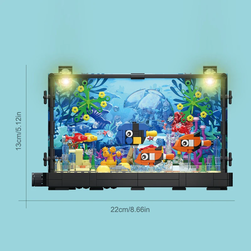 Набор строительных блоков Atlantis World Aquaria:Jellyfish 788 шт.