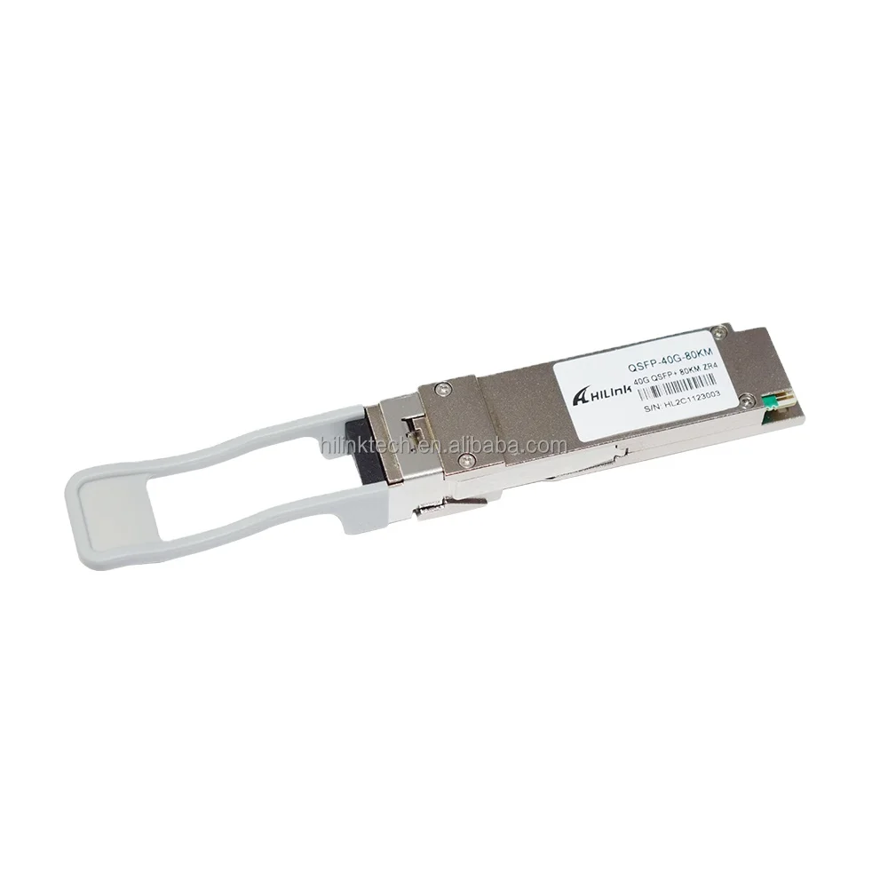 

Fiber Optic Transceiver 40G QSF+ ZR4 80KM 1295~1304nm LWDM LC Duplex ,SM Used In Optical Switch