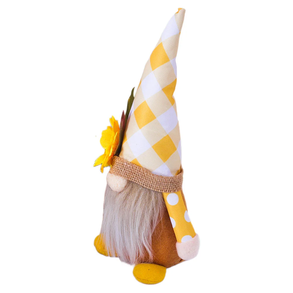 

Lovely Sunflower Gnome Doll Garden Decor Lovely Sunflower Gnome Doll for Home