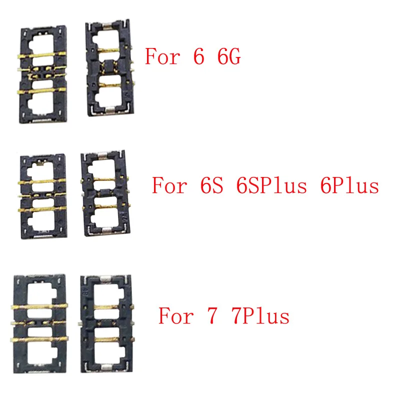 

50Pcs Battery FPC Flex Cable Connector Plug Board For Iphone 13 X XS XR 8 8 Plus 8P 12 Mini Pro 11Pro 11 Max 7 7P 6S 6 6P 8G 7G