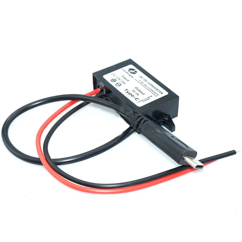 

Зарядное устройство USB Type-C, 12 В, 24 В, 5 В, 3 А, 15 Вт