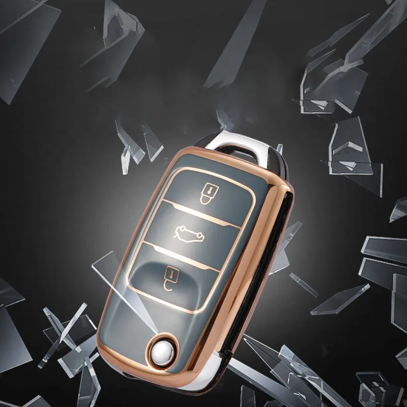 

ТПУ Автомобильный Дистанционный ключ с полным покрытием для Changan CS75 Eado CS35 Raeton CS15 V3 V5 V7 автомобильный смарт-ключ держатель аксессуары чехол