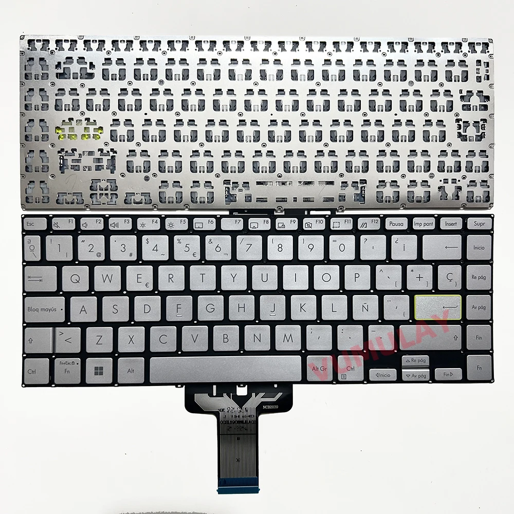 Испанская клавиатура SP для Asus VivoBook Flip 14 TM420 TM420U TM420UA TM420UA-EC004 TM420IA TP470 TP470EA TP470EZ TP420UA