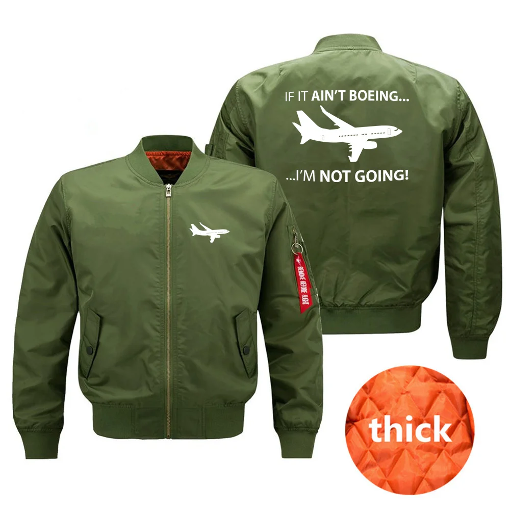 Если это не Боинг я собираюсь летчикам авиации Ma1 куртка-бомбер пальто для мужчин