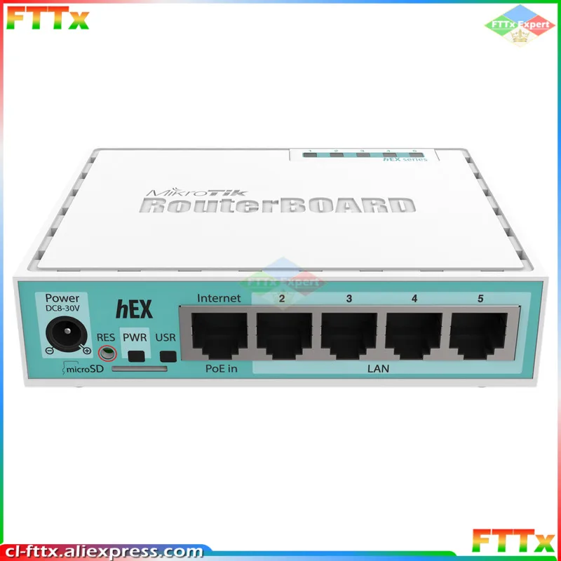 

Маршрутизатор Gigabit Ethernet, роутер из волоконной оптики hEX mikrotik RB750Gr3 двухъядерный 880 МГц 256 Мб, домашняя широкополосная мягкая маршрутизация