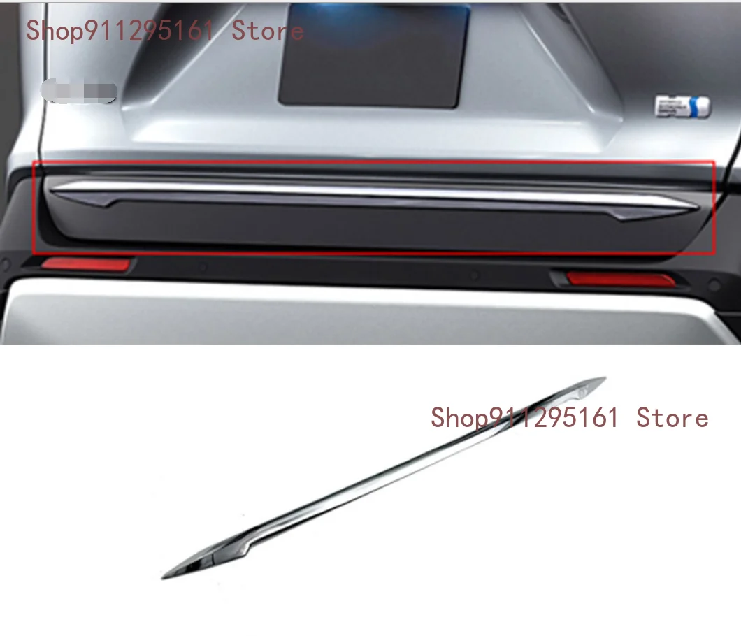 

ABS Chrome Tailgate Trim Cover Lower Car Styling Accessories For Toyota Rav4 V XA50 2019 2020 2021
