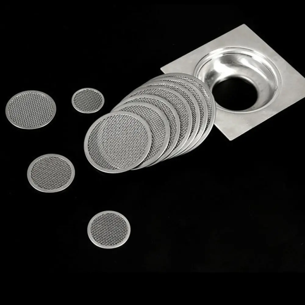 

Stainless steel Floor Drain Cover Anti-Clogging Round Sink Strainer convenient Hair Catcher Stopper Bathroom Hardware Parts