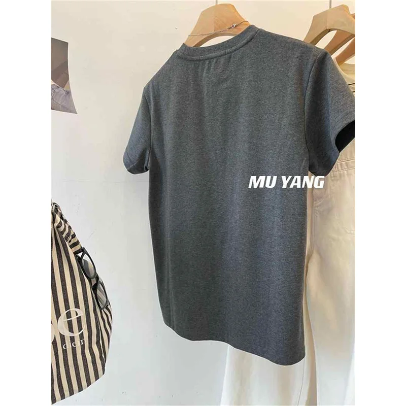 Женские хлопковые футболки с вышивкой