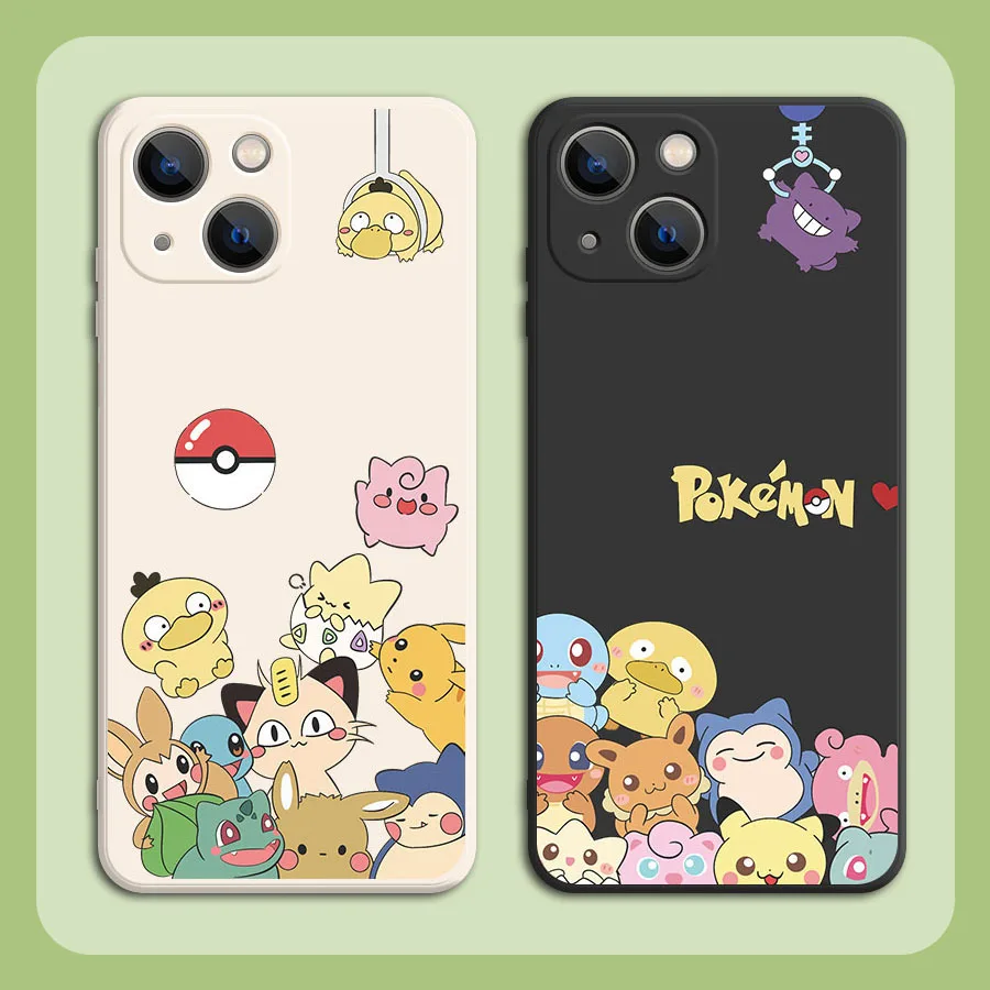 Чехол с аниме покемоном для Samsung Galaxy M53 M33 M52 M42 M22 5G M32 M13 4G M62 M51 M31S M21 M12 M11 M02S M01 мягкая